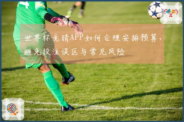 世界杯竞猜APP如何合理安排预算，避免投注误区与常见风险