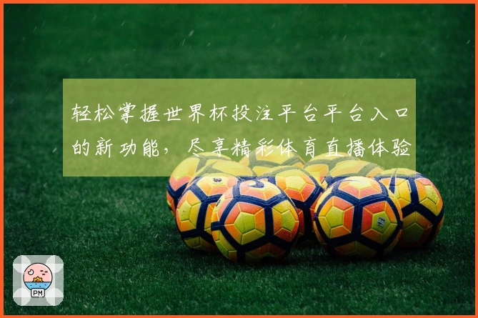 轻松掌握世界杯投注平台平台入口的新功能，尽享精彩体育直播体验